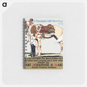 アートメモ帳-A Philadelphia light horse trooper - エドワード ペンフィールド Memo.