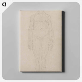 アートパネル-Study of the Human Figure, Anterior View
 - ジョージ スタッブス Canvas.