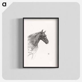アートポスター-Old Horse - アンリ ド トゥールーズ ロートレック Poster.