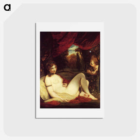 アートポストカード-Venus - ジョシュア レノルズ Postcard.
