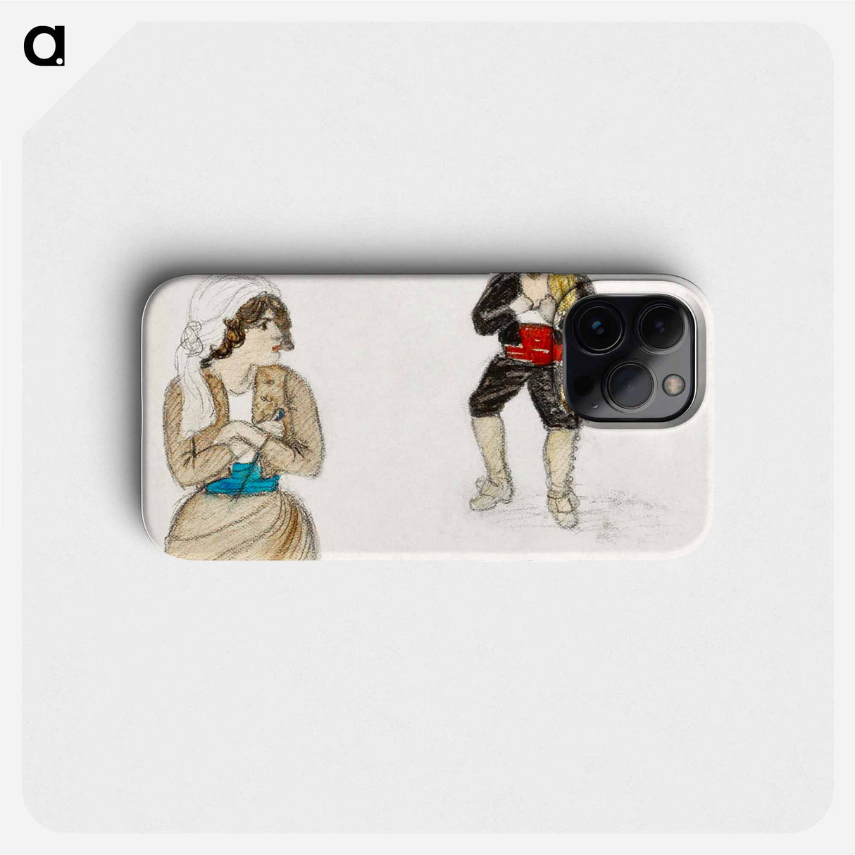 Carmen - Julie de Graag Phone Case.