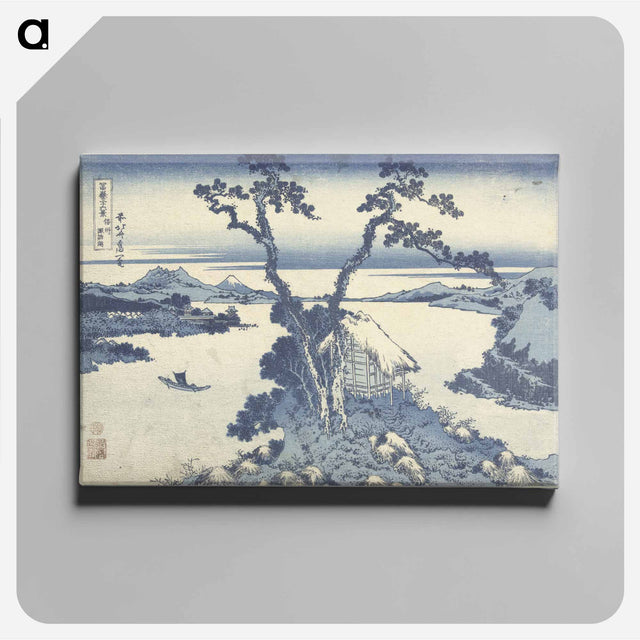 アートパネル-A View of Mount Fuji Across Lake Suwa - 葛飾 北斎 Canvas.