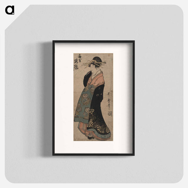 アートポスター-Ōgiya takihashi - 喜多川 歌麿 Poster.