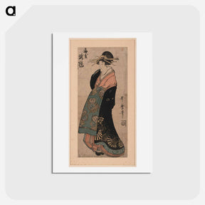 アートポストカード-Ōgiya takihashi - 喜多川 歌麿 Postcard.