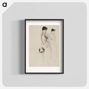 アートポスター-The Fitting - メアリー カサット Poster.