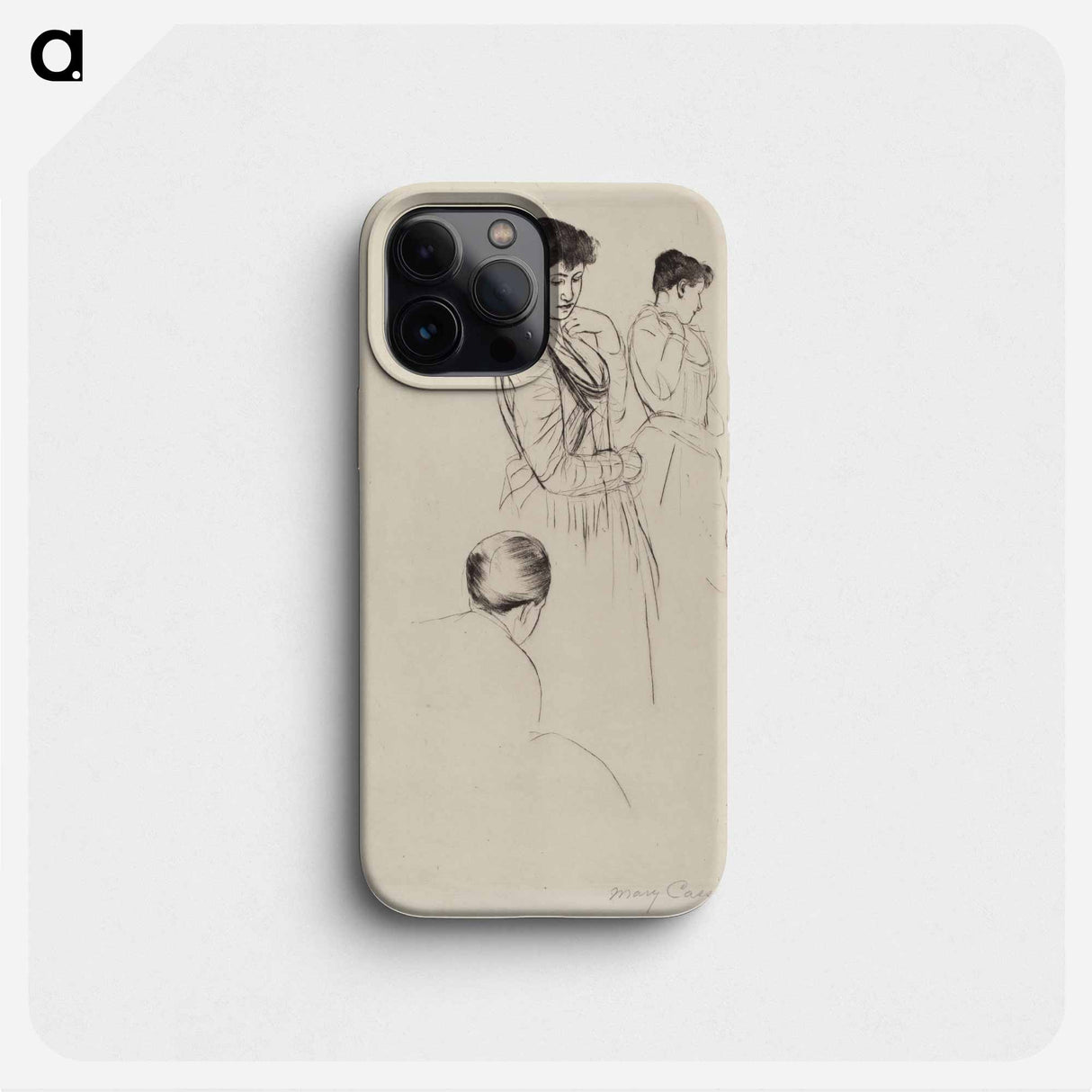 The Fitting - Mary Cassatt Phone Case.