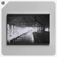 アートパネル-Interior View of Contagious Ward, U.S. American National Red Cross Hospital No. 4, Liverpool, England
 - 国立医学図書館 Canvas.