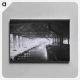 アートパネル-Interior View of Contagious Ward, U.S. American National Red Cross Hospital No. 4, Liverpool, England
 - 国立医学図書館 Canvas.