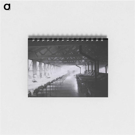 アートメモ帳-Interior View of Contagious Ward, U.S. American National Red Cross Hospital No. 4, Liverpool, England
 - 国立医学図書館 Memo.