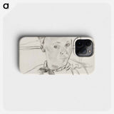 Bust of a Young Breton Woman - Paul Gauguin Phone Case.