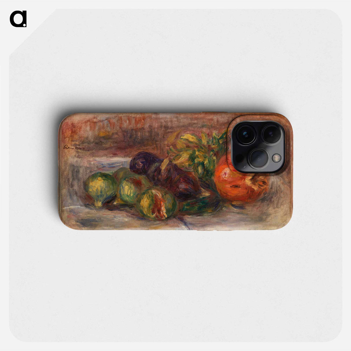 Pomegranate and Figs - ピエール オーギュスト ルノワール Phone Case.