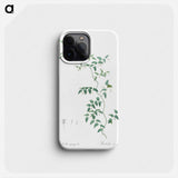 Bridal creeper illustration - Pierre Joseph Redouté Phone Case.