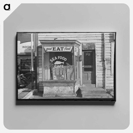 アートパネル-Silverton Burro Contest
 - ラッセル リー Canvas.