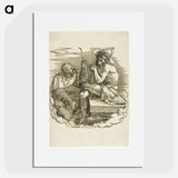 Christ, Man of Sorrows, Mocked by a Soldier - アルブレヒト デューラー Poster.