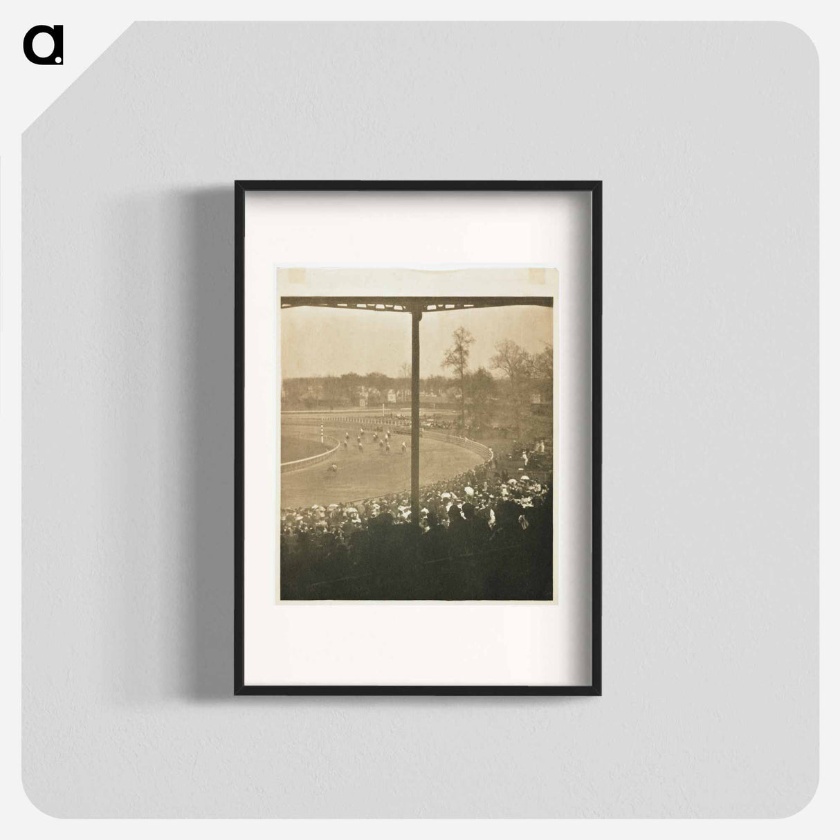 Going to the Start - アルフレッド スティーグリッツ Poster.