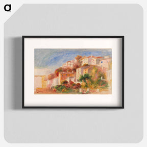 アートポスター-View from the Garden of the Post Office, Cagnes
 - バーンズ・コレクション Poster.