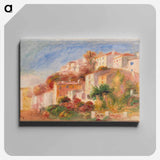アートパネル-View from the Garden of the Post Office, Cagnes
 - バーンズ・コレクション Canvas.
