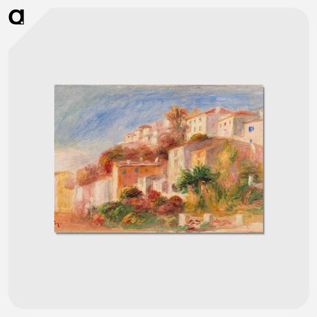 アートポストカード-View from the Garden of the Post Office, Cagnes
 - バーンズ・コレクション Postcard.