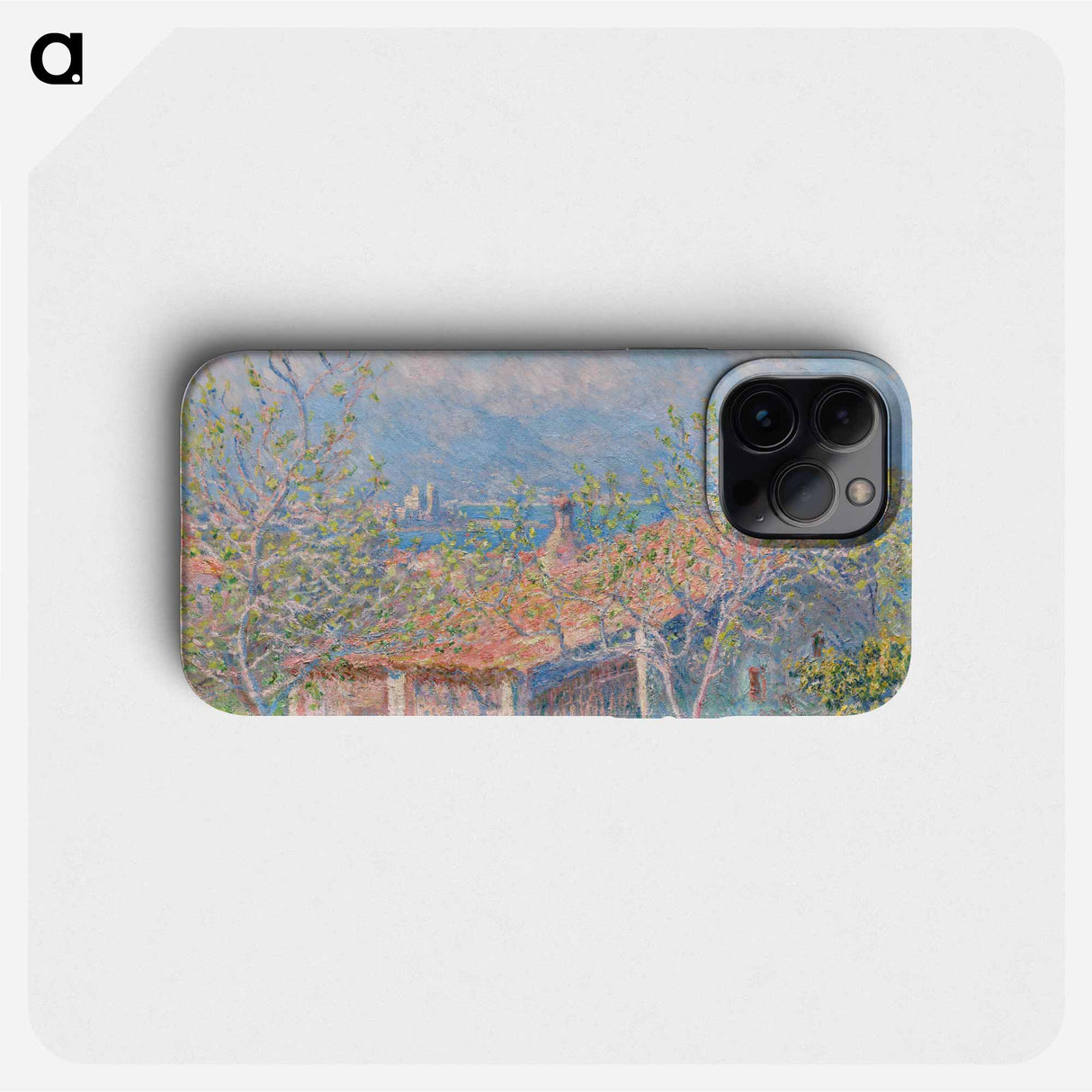 Gardener's House at Antibes - Claude Monet Phone Case.