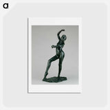 アートポストカード-Spanish Dance - エドガー ドガ Postcard.