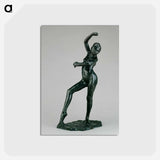 アートポストカード-Spanish Dance - エドガー ドガ Postcard.