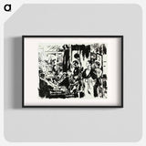 アートポスター-At the Café - エドゥアール マネ Poster.