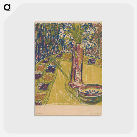 アートポストカード-Still Life - エルンスト ルートヴィヒ キルヒナー Postcard.