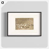 The Art of Bullfighting - Francisco de Goya Poster.