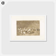 アートポストカード-The Art of Bullfighting - フランシスコ デ ゴヤ Postcard.