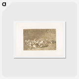 アートポストカード-The Art of Bullfighting - フランシスコ デ ゴヤ Postcard.