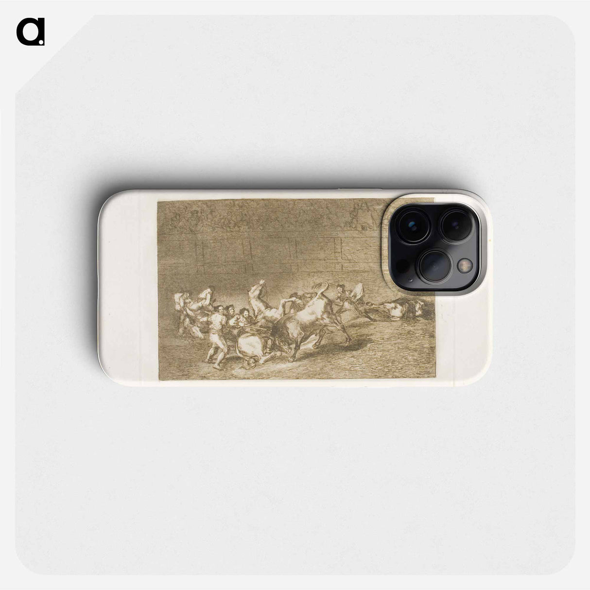 The Art of Bullfighting - Francisco de Goya Phone Case.