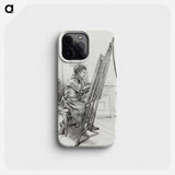 Portrait of Gerrit Jan Michaëlis - Jean Bernard Phone Case.