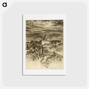 アートポストカード-The Hospice of Saint John, Toledo
 - ジョセフ ペネル Postcard.
