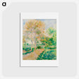 アートポストカード-Autumn Landscape - ピエール オーギュスト ルノワール Postcard.