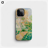 Autumn Landscape - Pierre Auguste Renoir Phone Case.