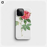 French Rose - ピエール ジョゼフ ルドゥーテ Phone Case.