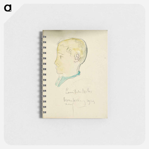 Portrait of Louis Peter Milius - テオ ファン ドゥースブルフ Memo.