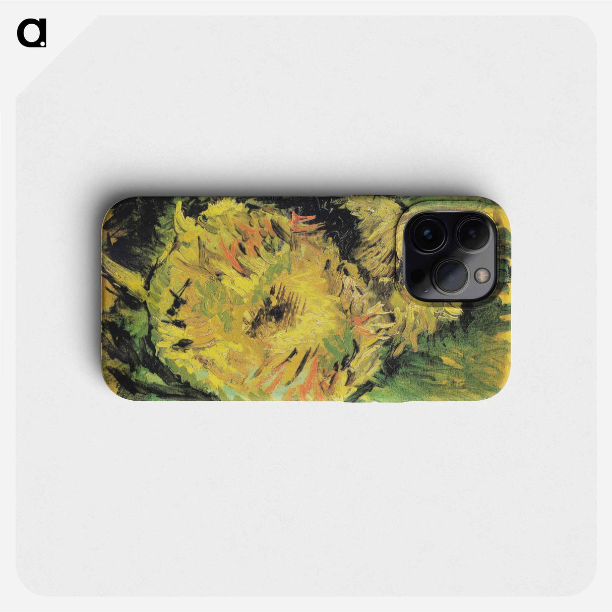 Two Cut Sunflowers - Vincent van Gogh Phone Case.