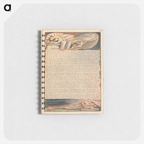 アートメモ帳-Jerusalem, Plate 64, "Of the Mundane Shell" - ウィリアム ブレイク Memo.