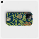 Violet and columbine pattern - William Morris Phone Case.