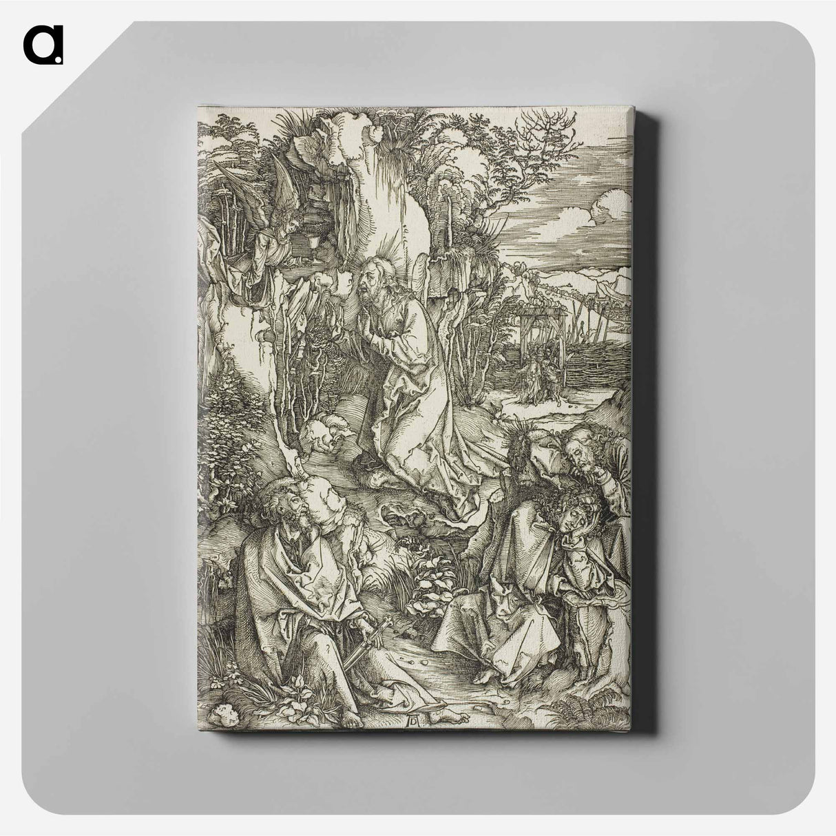 Agony in the Garden - アルブレヒト デューラー Canvas.