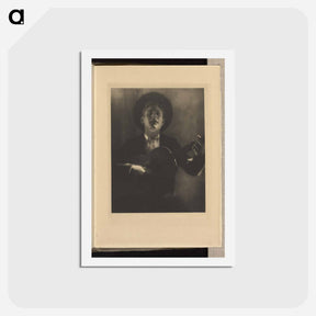 アートポストカード-Guitar Player of Seville - アルフレッド スティーグリッツ Postcard.