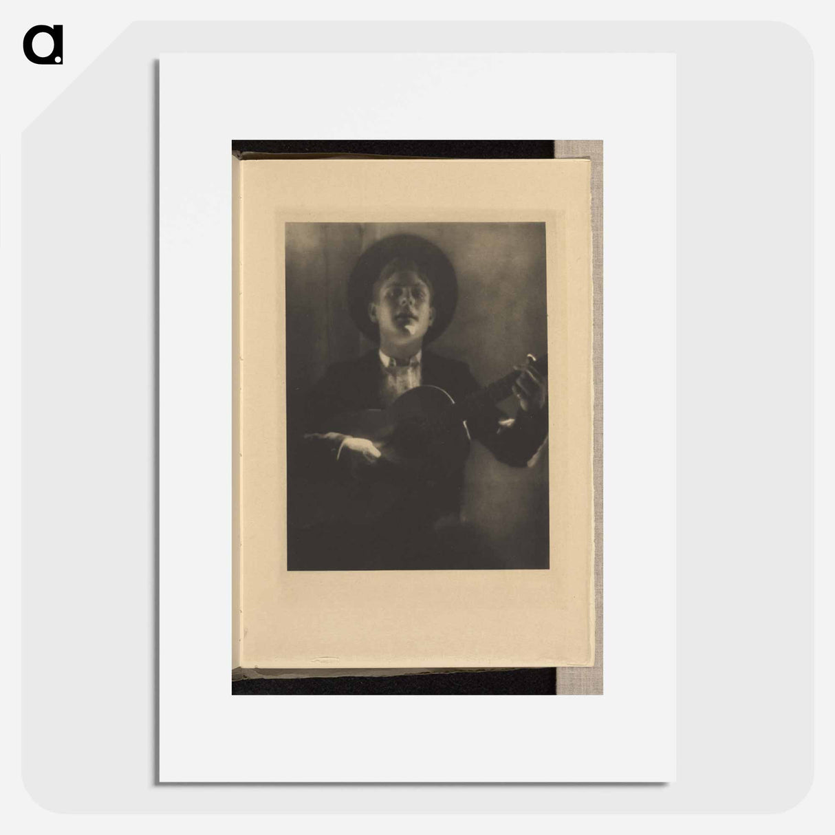 Guitar Player of Seville - アルフレッド スティーグリッツ Poster.