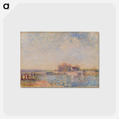 アートポストカード-Saint Mammes-Loing Canal
 - バーンズ・コレクション Postcard.