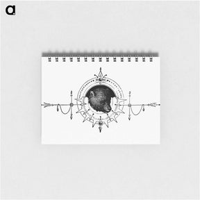 アートメモ帳-Bear from Woodland Romances
 - 大英図書館 Memo.