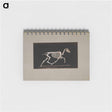 アートメモ帳-Trotting Horse Skeleton
 - エドワード マイブリッジ Memo.