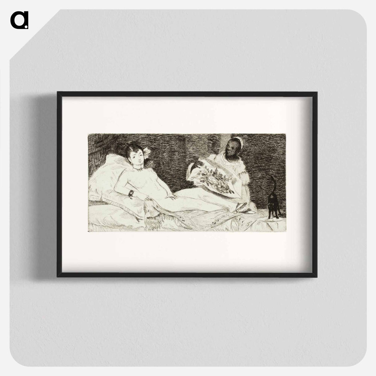 Olympia - エドゥアール マネ Poster.