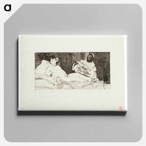 Olympia - Edouard Manet Canvas.
