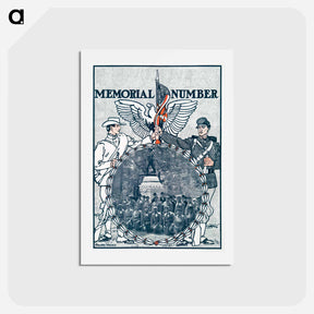 アートポストカード-Memorial Number - エドワード ペンフィールド Postcard.