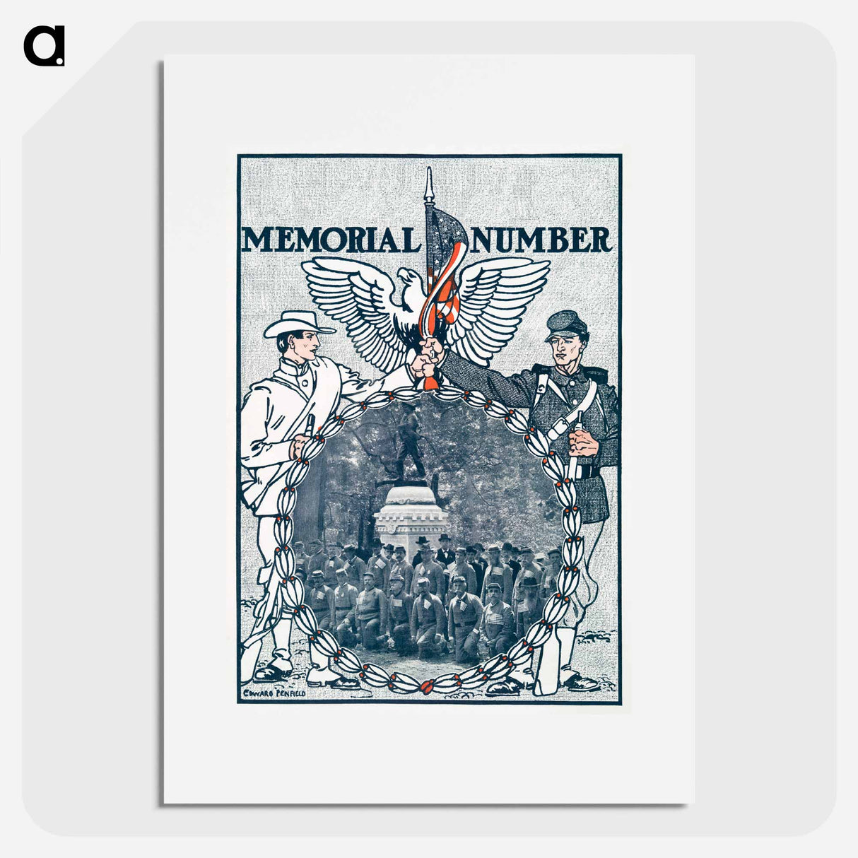 Memorial Number - Edward Penfield Poster.